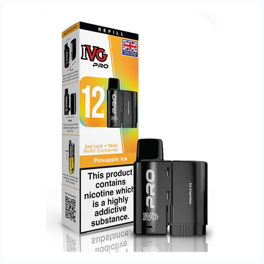 IVG PRO 12 Refill Pods - Pineapple Ice