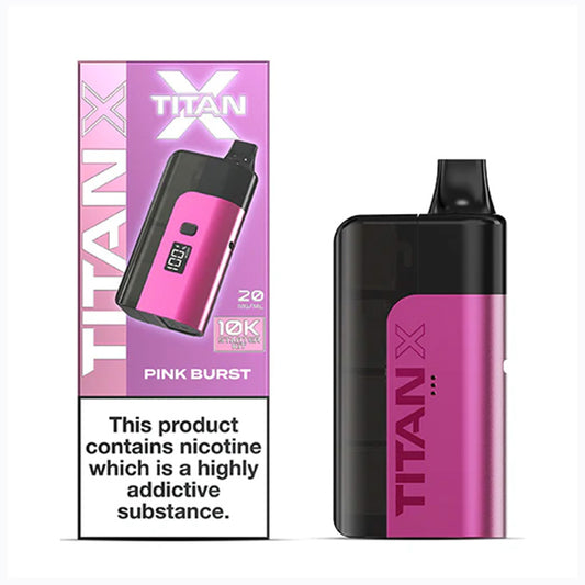 Pink Burst Titan X Pod Kit