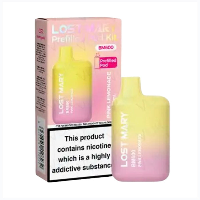 Lost Mary 600 Pod Kit -Pink Lemonade
