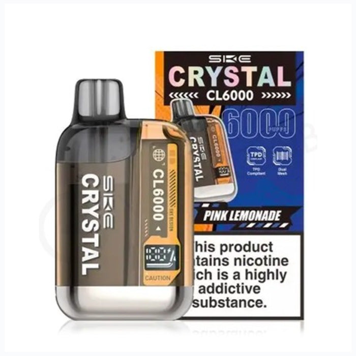 Pink Lemonade SKE Crystal 6000 Puff Pod Kit