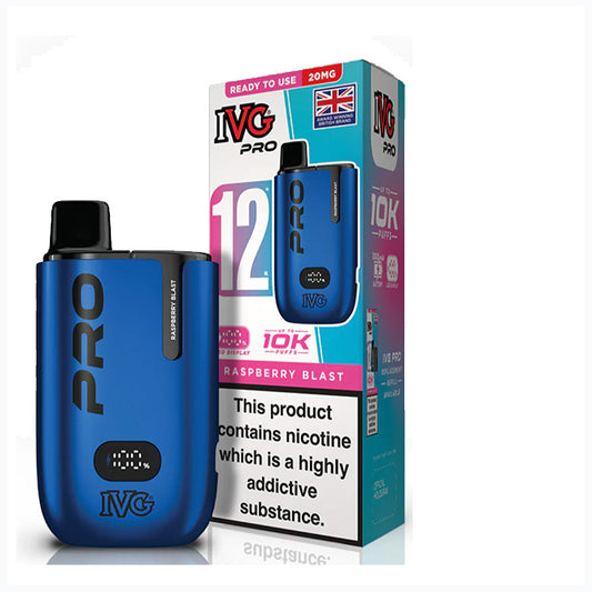 Raspberry Blast IVG Pro 12 Pod Kit