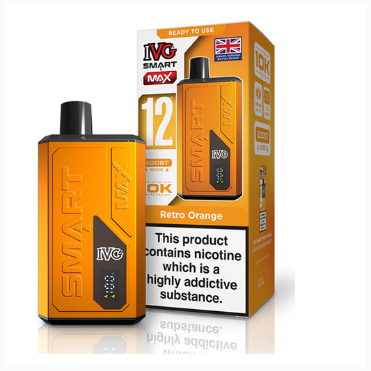 Retro Orange IVG Smart Max Pod Kit