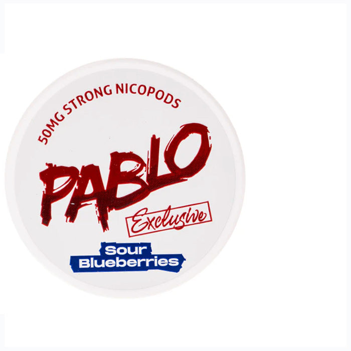 Sour Blueberries Pablo Nicotine Pouches