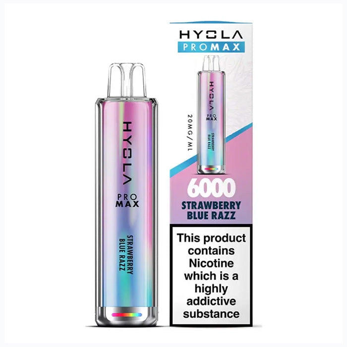 Strawberry Blue Razz- Hyola Pro Max 6K Disposable