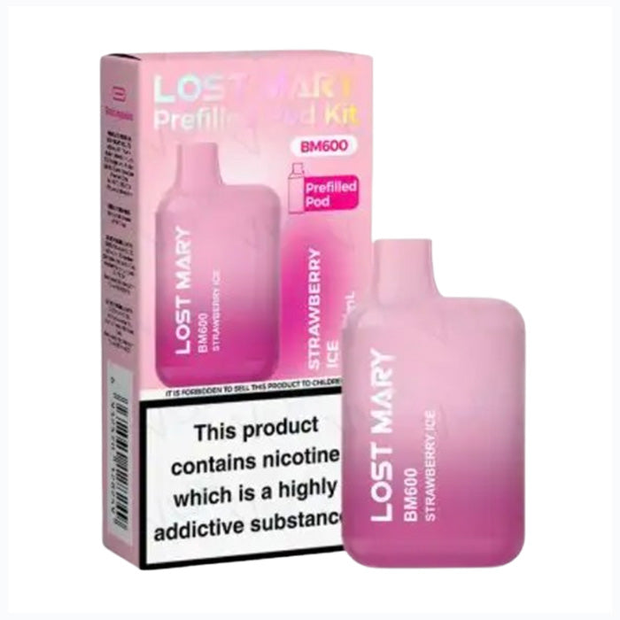 Lost Mary 600 Pod Kit - Strawberry Ice