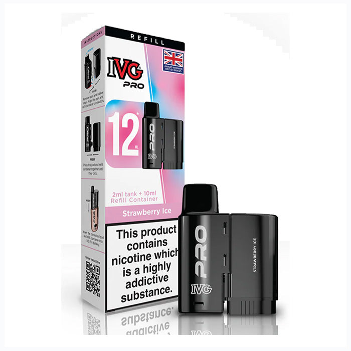IVG PRO 12 Refill Pods - Strawberry Ice