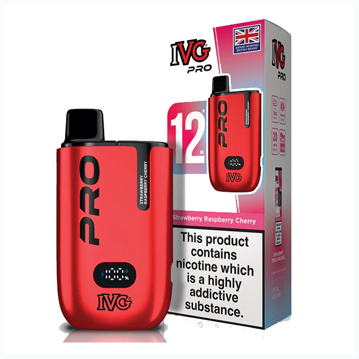 Strawberry Raspberry Cherry IVG Pro 12 Pod Kit