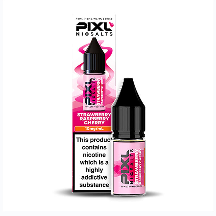 Pixl Nic Salts - Strawberry raspberry cherry