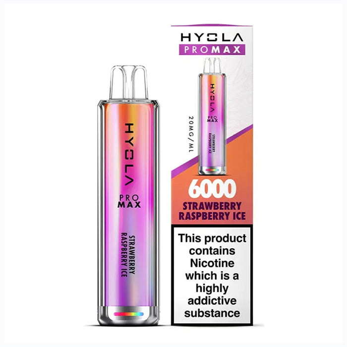 Strawberry Raspberry Ice - Hyola Pro Max 6K Disposable