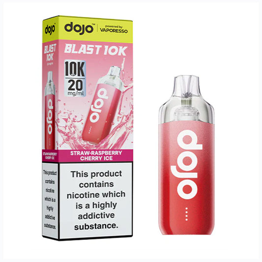 Strawberry Raspberry Cherry DOJO Blast 10K Pod Kit