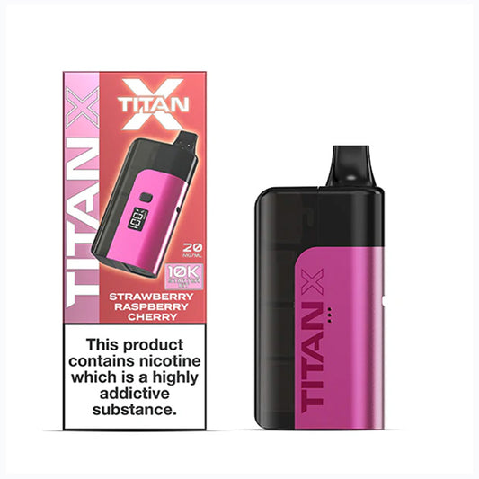 Strawberry Raspberry Cherry Titan X Pod Kit