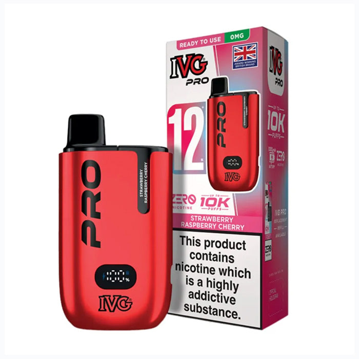 Strawberry Raspberry Cherry Nicotine Free IVG Pro Kit