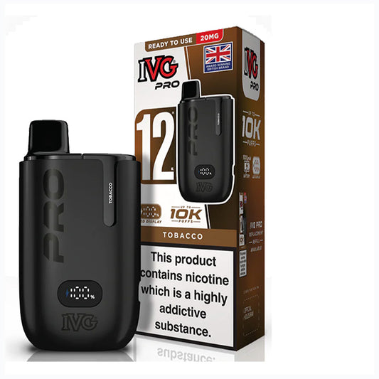 Tobacco IVG Pro 12 Pod Kit
