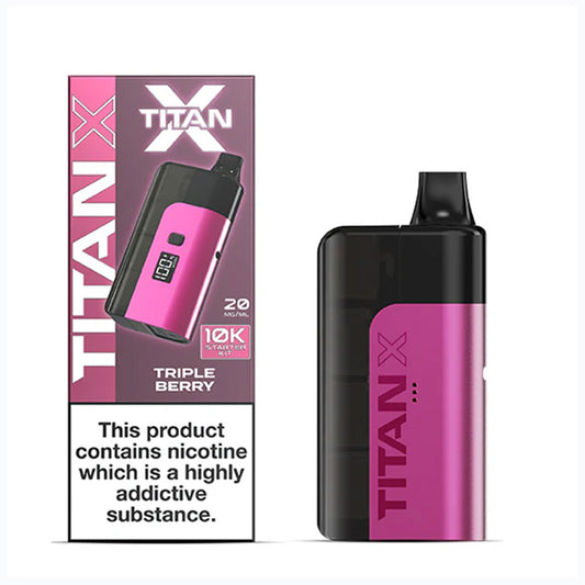 Triple Berry Titan X Pod Kit