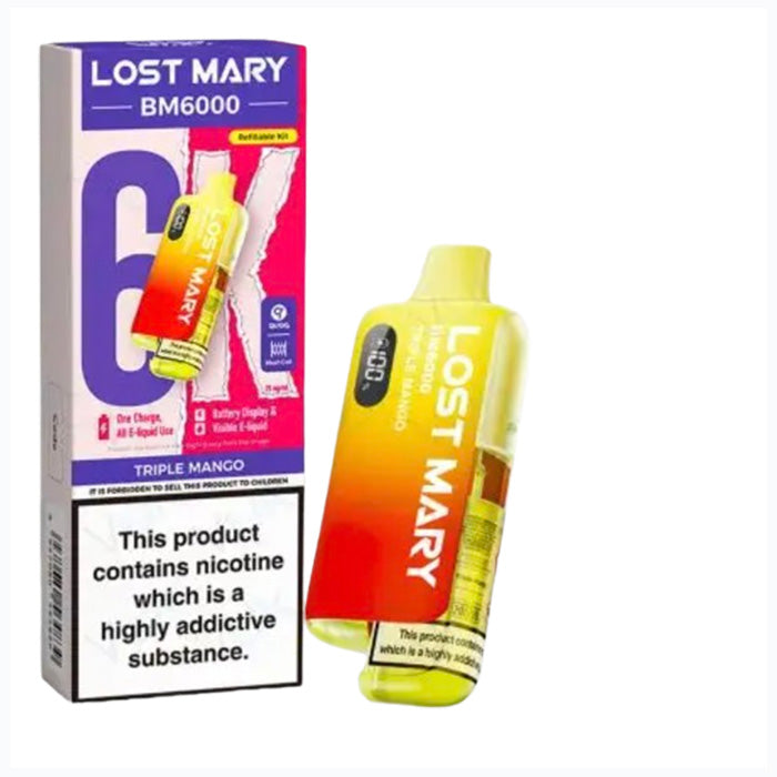 Triple Mango Lost Mary Bm6000 Pod kit