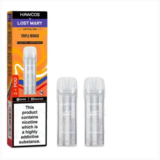 Triple Mango Lost Mary X Hawcos Refill Pods