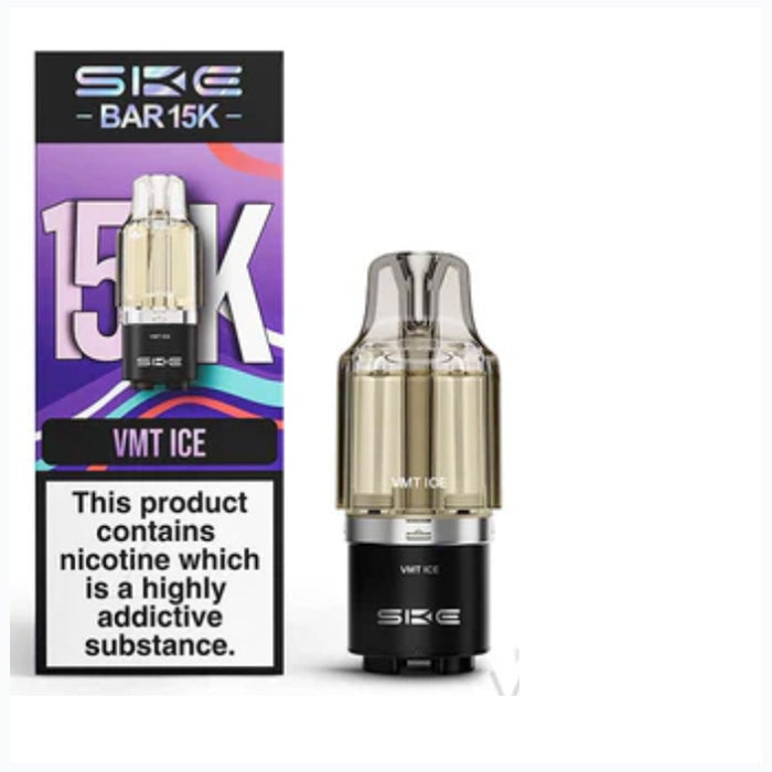 SKE Bar 15K Prefilled Pod- VMT Ice
