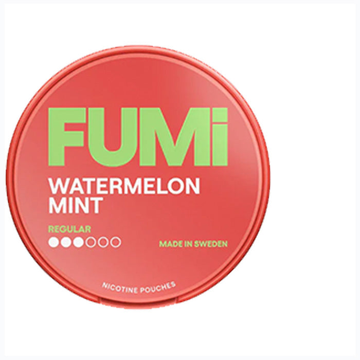 Fumi Nicotine Pouches - Watermelon Mint Regular 4mg