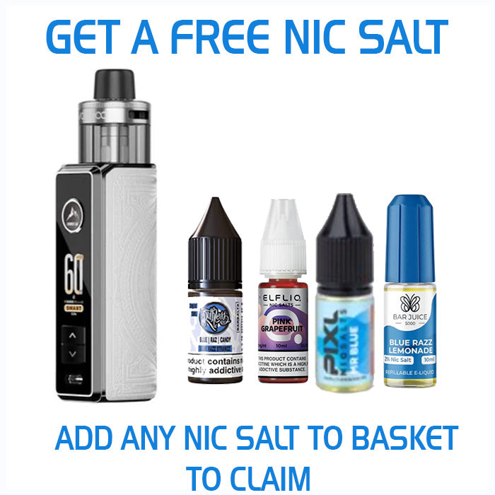 White Voopoo Drag S3 Kit