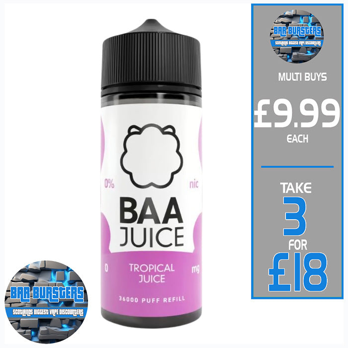 Baa Juice 100ml Short fill