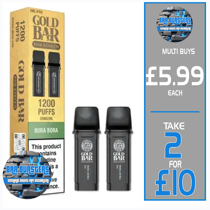 Gold Bar Reload Refill Pods