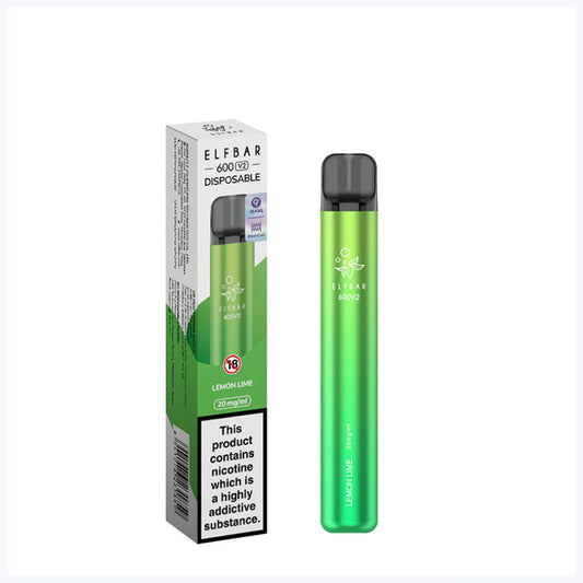 Lemon Lime Elfbar 600 Disposable Box