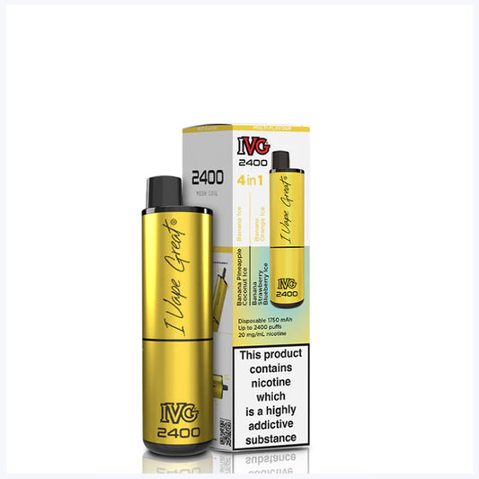 Banana Edition IVG 2400 puffs