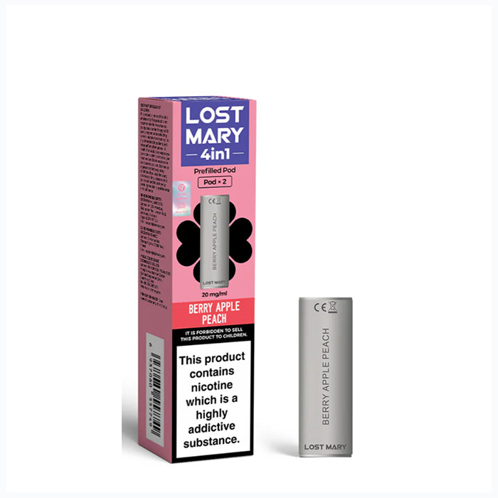 Lost Mary 4in1 Prefilled Pods - Berry Apple Peach