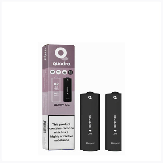 Berry Ice Quadro Replacement Pods