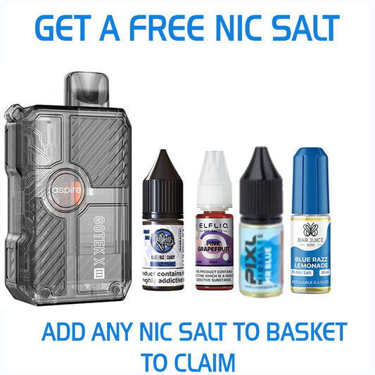 Aspire Gotek X3 Pod Kit - Black