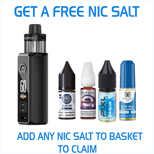 Black Voopoo Drag S3 Kit