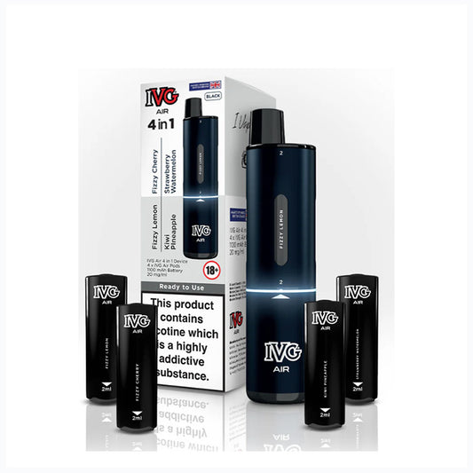 IVG Air 4in1 Pod Kit - Black Edition