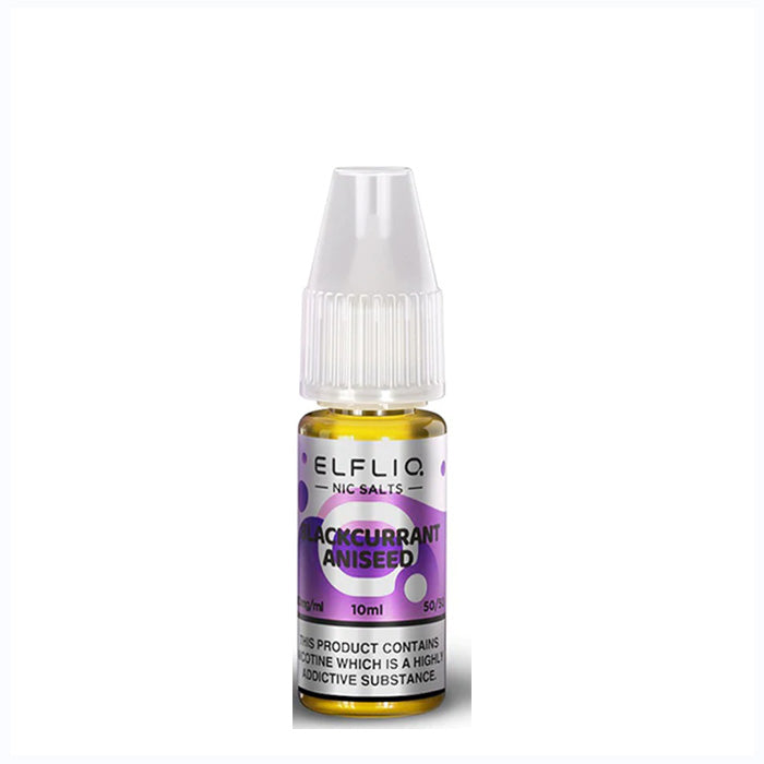 Blackcurrant Aniseed Elfliq Nic Salt