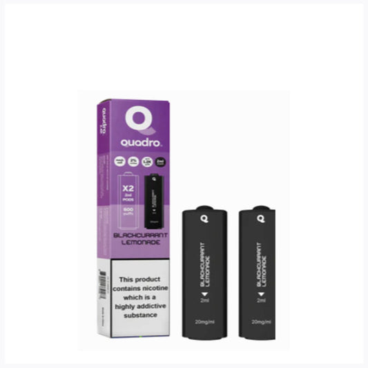 Blackcurrant Lemonade Quadro Replacement Pods