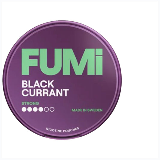 Fumi Nicotine Pouches - Blackcurrant Strong 8mg