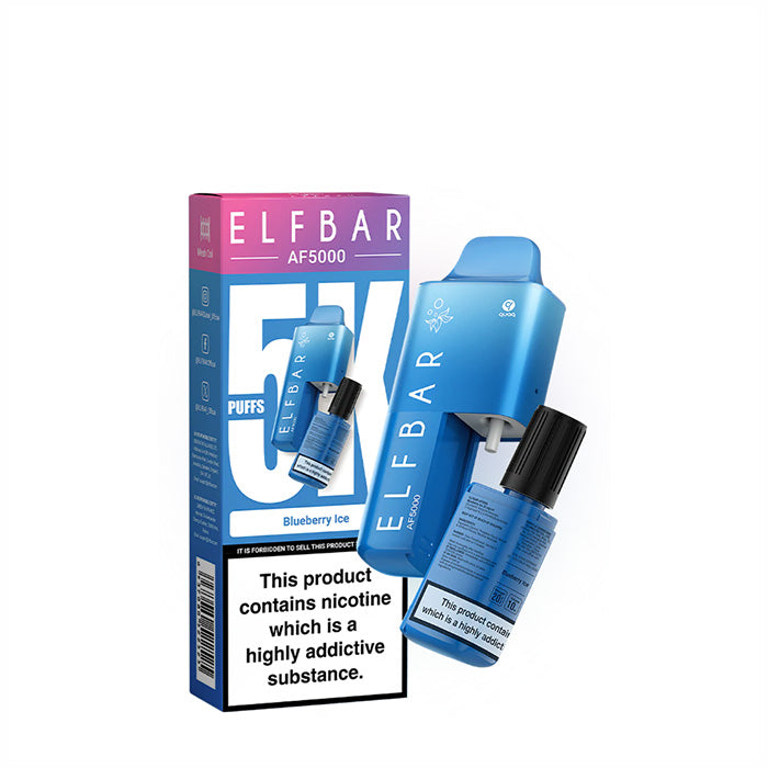 Blueberry Ice Elfbar AF5000 Disposable