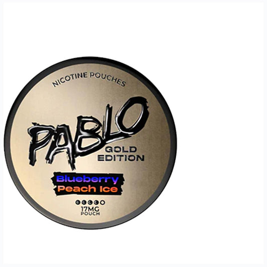 Blueberry Peach Ice Pablo Gold Edition Nicotine Pouches