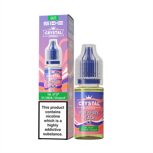 Blueberry Peach Ice SKE Crystal Nic Salts