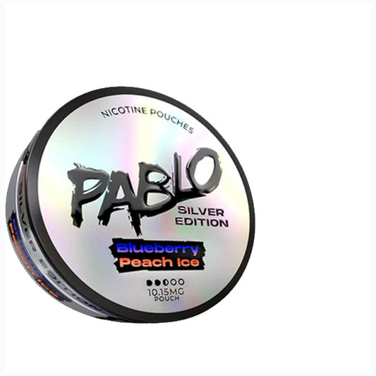 Blueberry Peach Ice Pablo Silver Edition Nicotine Pouches