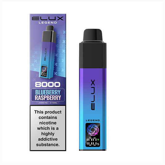 Elux Legend 8000 Pod Kit Blueberry Raspberry