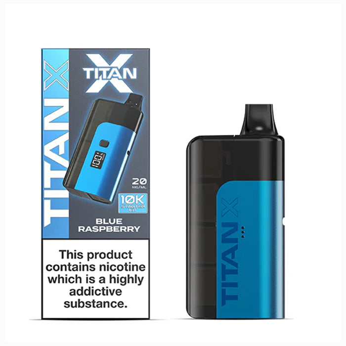 Blueberry Raspberry Titan X Pod Kit