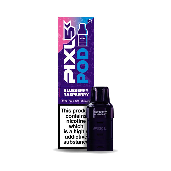 Pixl 5K Refill pods Blueberry Raspberry