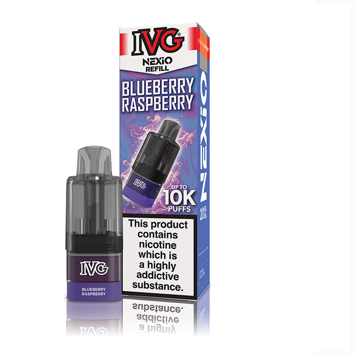 IVG Nexio 10K Refill Pods Blueberry Raspberry