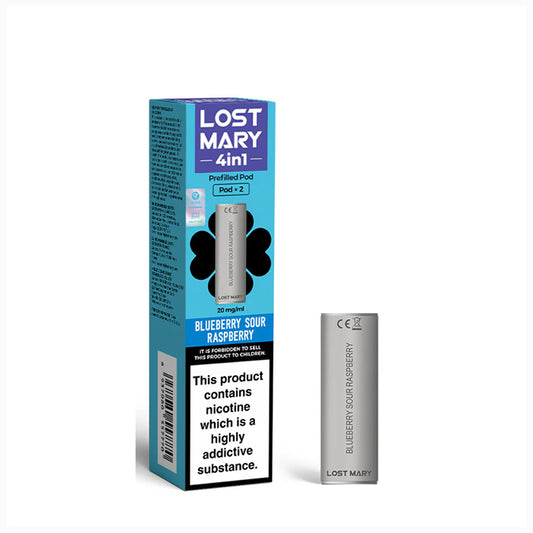 Lost Mary 4in1 Prefilled Pods - Blueberry Sour Raspberry