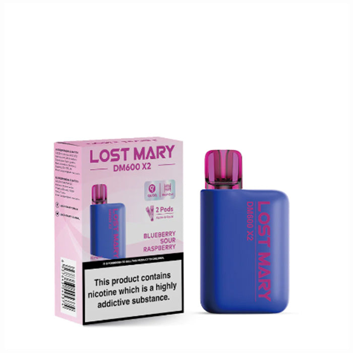 Blueberry Sour Raspberry Lost Mary DM60 X2 Disposable