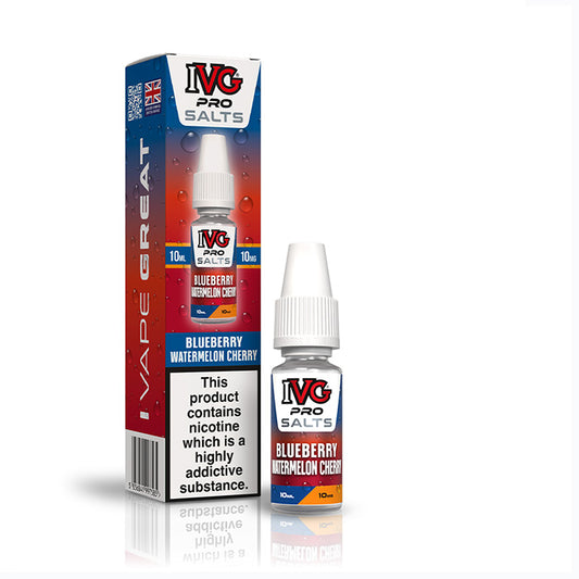 IVG Pro Salts Blueberry Watermelon Cherry