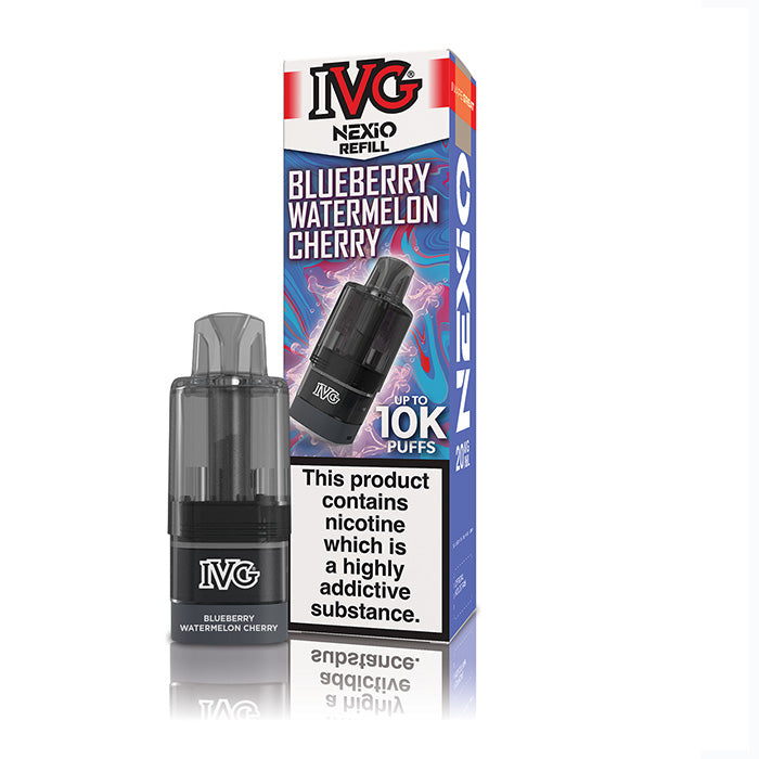IVG Nexio 10K Refill Pods Blueberry Watermelon Cherry