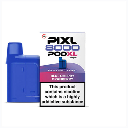 Blue Cherry Cranberry Pixl 8000 Refill Pod