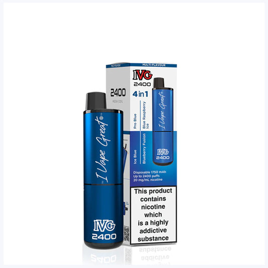 Blue Edition IVG 2400 puffs