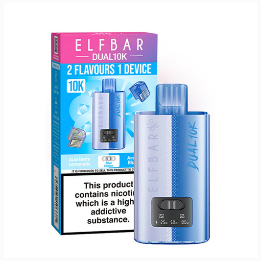 Blue Edition Elfbar Dual 10K Vape Kit